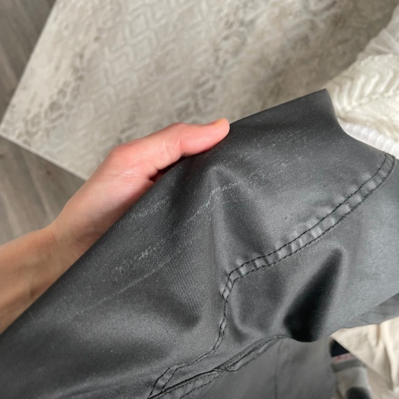 Buffalo David Bitton Black Waxed Cotton Jacket – Size Mens Medium - Picture 12 of 12